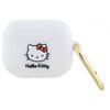 Etui na słuchawki HELLO KITTY HKAP3DKHSH Biały