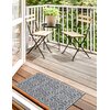 Dywan MULTIDECOR Clyde 50 x 80 cm Orient Szary Przeznaczenie Na zewnętrz