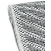 Dywan MULTIDECOR Clyde 80 x 150 cm Szary Wzór Geometria