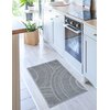 Dywan wewnętrzny MULTIDECOR Clyde 507078 50 x 80 cm Szary Typ Nowoczesny