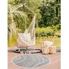 Dywan MULTIDECOR Clyde 120cm Szary Materiał Polipropylen