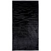 Dywan wewnętrzny MULTIDECOR Alaska Fale 60 x 100 cm Czarny