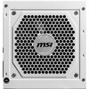 Zasilacz MSI MAG A850GL 850W 80 Plus Gold PCIe5.0 Biały Podświetlenie zasilacza Nie