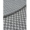 Dywan wewnętrzny MULTIDECOR Clyde 120 cm Szary Przeznaczenie Do salonu