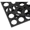 Wycieraczka MULTI-DECOR Honey Comb Czarny 60 x 80 cm Kształt Prostokątny