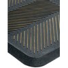 Ociekacz MULTIDECOR Scraper Czarno-złoty 40 x 80 cm Kolor Czarno-złoty