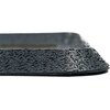 Ociekacz MULTIDECOR Scraper Czarno-złoty 40 x 80 cm Materiał Guma