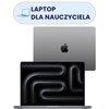 Laptop APPLE MacBook Pro 2023 14" Retina M3 8GB RAM 1TB SSD macOS Gwiezdna szarość