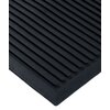 Wycieraczka MULTIDECOR Structure Czarny 45 x 75 cm Materiał Guma