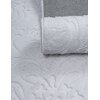 Chodnik MULTIDECOR Vista Ornament 80 x 250 cm Szary Materiał Poliester