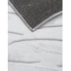 Dywan MULTIDECOR Glamour 3D 507333 80x150cm Fale Szary Materiał Poliester