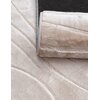 Dywan wewnętrzny MULTIDECOR Alaska Fale 160 x 220 cm Beżowy Wzór Fale