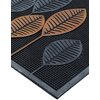 Wycieraczka MULTIDECOR Fashion Scraper 45 x 75 cm Liście Kolor Czarno-złoty