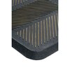 Wycieraczka MULTI-DECOR Scraper Czarno-złoty 40 x 60 cm Materiał Guma