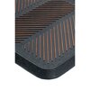 Wycieraczka MULTI-DECOR Scraper Czarno-złoty 40 x 60 cm Materiał Guma