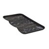 Wycieraczka MULTIDECOR Marble Czarno-brązowa 38 x 75 cm Antypoślizgowa Tak