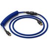 Kabel GLORIOUS PC Coiled Cable Niebieski Kompatybilność Uniwersalny