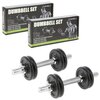 Zestaw hantli HMS SG02 (2 x 7 kg) Rodzaj Hantle