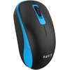 Mysz HAVIT MS626GT Czarno-niebieski Komunikacja z komputerem Bezprzewodowa