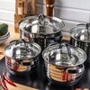 Zestaw garnków KLAUSBERG KB-7701 (8 elementów) Przeznaczenie Kuchnie ceramiczne