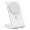 Ładowarka indukcyjna CRONG MagSpot Stand 2w1 MagSafe 15W Biały Dedykowany model Apple iPhone 12 mini