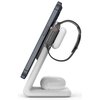 Ładowarka indukcyjna CRONG MagSpot Pivot Stand 3w1 MagSafe 15W Biały Dedykowany model Apple AirPods 2