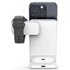 Ładowarka indukcyjna CRONG MagSpot Pivot Stand 3w1 MagSafe 15W Biały Dedykowany model Apple AirPods 3