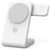 Ładowarka indukcyjna CRONG MagSpot Pivot Stand 3w1 MagSafe 15W Biały Dedykowany model Apple AirPods Pro