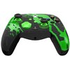 Kontroler PDP Rematch Jolt Green Glow in the Dark Czarno-zielony Zastosowanie Xbox One