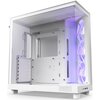 Obudowa NZXT H6 Flow RGB Biały Standard płyty głównej ATX