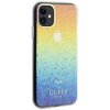 Etui GUESS IML Faceted Mirror Disco Iridescent do Apple iPhone 11/Xr Wielokolorowy Model telefonu iPhone Xr