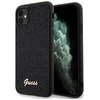 Etui GUESS Disco Metal Script do Apple iPhone 11/Xr Czarny