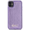 Etui GUESS Sequin Script Metal do Apple iPhone 11/Xr Fioletowy Model telefonu iPhone 11