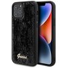 Etui GUESS Sequin Script Metal do Apple iPhone 12/12 Pro Czarny