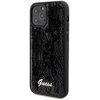 Etui GUESS Sequin Script Metal do Apple iPhone 12/12 Pro Czarny Seria telefonu iPhone