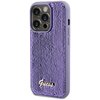 Etui GUESS Sequin Script Metal do Apple iPhone 14 Pro Fioletowy Seria telefonu iPhone