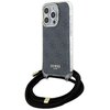 Etui GUESS Crossbody Cord 4G Print do Apple iPhone 15 Pro Czarny