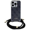 Etui GUESS Crossbody Cord 4G Print do Apple iPhone 15 Pro Czarny Seria telefonu iPhone