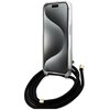 Etui GUESS Crossbody Cord 4G Print do Apple iPhone 15 Pro Czarny Kompatybilność Apple iPhone 15 Pro