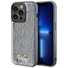 Etui GUESS Sequin Script Metal do Apple iPhone 14 Pro Max Srebrny