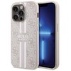 Etui GUESS 4G Printed Stripes MagSafe do Apple iPhone 15 Pro Różowy
