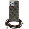 Etui GUESS Crossbody Cord 4G Print do Apple iPhone 15 Pro Max Brązowy Seria telefonu iPhone