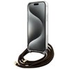 Etui GUESS Crossbody Cord 4G Print do Apple iPhone 15 Pro Max Brązowy Kompatybilność Apple iPhone 15 Pro Max