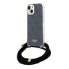 Etui GUESS Crossbody Cord 4G Print do Apple iPhone 15 Czarny