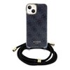 Etui GUESS Crossbody Cord 4G Print do Apple iPhone 15 Czarny Seria telefonu iPhone