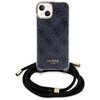 Etui GUESS Crossbody Cord 4G Print do Apple iPhone 15 Czarny Model telefonu iPhone 15