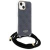 Etui GUESS Crossbody Cord 4G Print do Apple iPhone 15 Czarny Kompatybilność Apple iPhone 15
