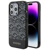 Etui GUESS GCube Stripes MagSafe do Apple iPhone 15 Pro Czarny