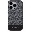 Etui GUESS GCube Stripes MagSafe do Apple iPhone 15 Pro Czarny Model telefonu iPhone 15 Pro