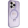 Etui GUESS Ring Stand Script Glitter MagSafe do Apple iPhone 15 Pro Fioletowy Model telefonu iPhone 15 Pro